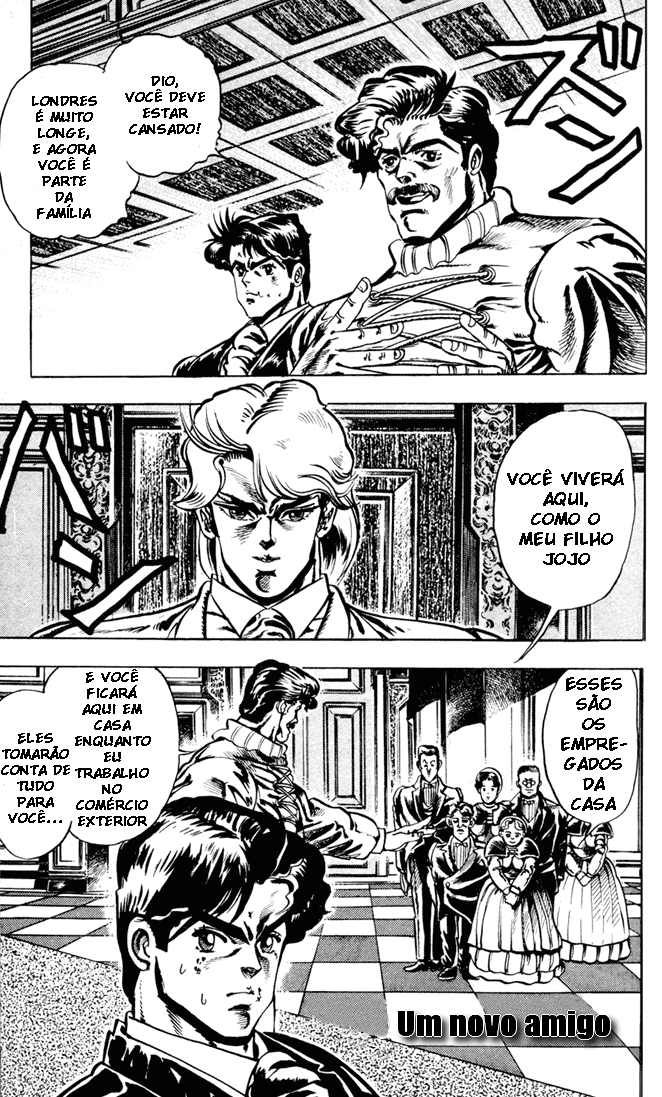 JoJo's Bizarre Adventure Part 1: Phantom Blood-Volume 1 Chapter 2